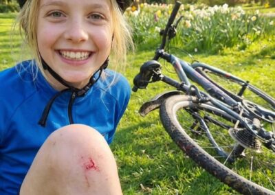 moncsi biciklis baleset